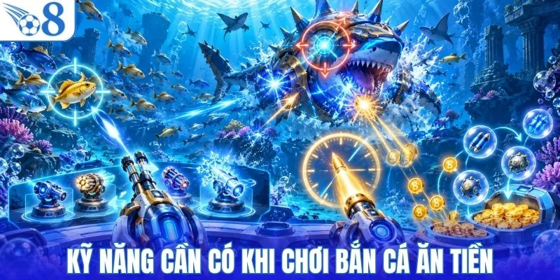 4 kỹ năng cần có khi chơi bắn cá ăn tiền