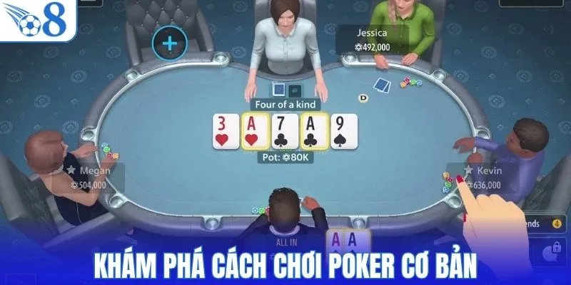 Khám phá cách chơi poker cơ bản nhất